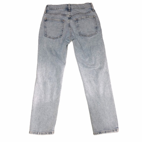 Gap Kids Easy Taper Size 10 Distressed Blue Light Wash Jeans Boys - Picture 2 of 11